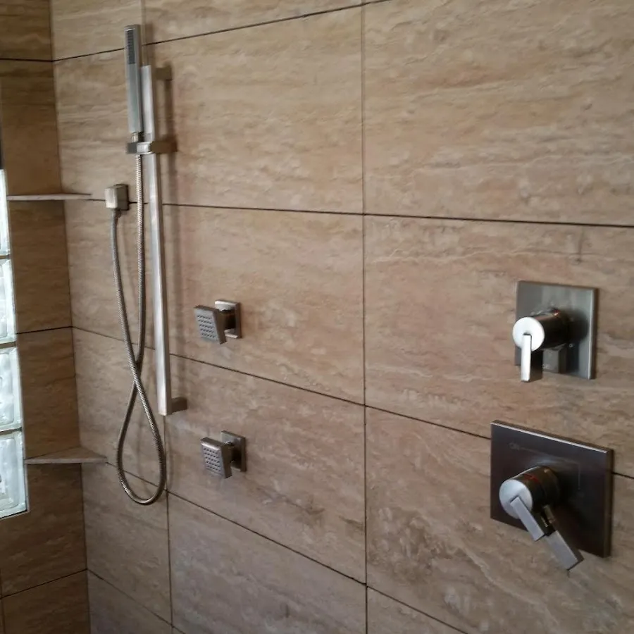 Shower fixture installation for Water Heater Replacement in North Whitehall